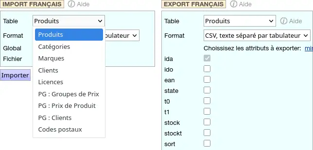 Reprendre un shop existant