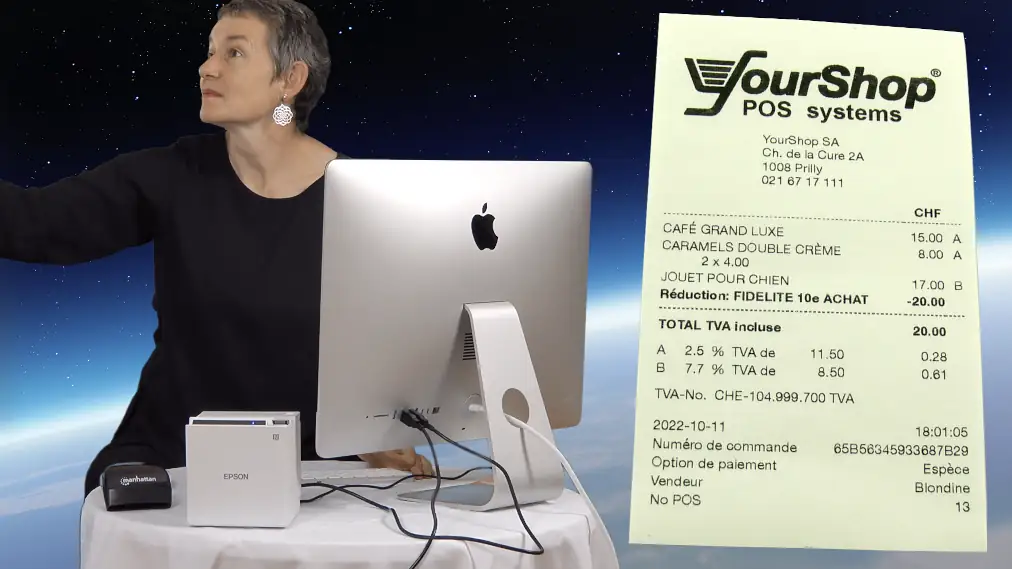 Vendez sur place avec YourShop POS